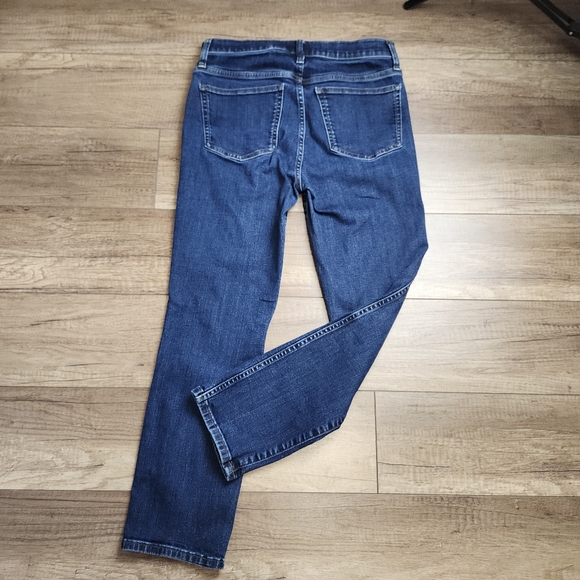J. Crew 9" vintage straight leg jeans dark wash lightweight stretch women's 28 - Picture 8 of 14